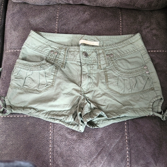 Army green Sexy Short Shorts - Picture 1 of 8